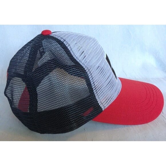 Hatch Outdoors Trucker Hat Adjustable Cap Mesh Baseball Red White Blue Dad Gift - Picture 11 of 15